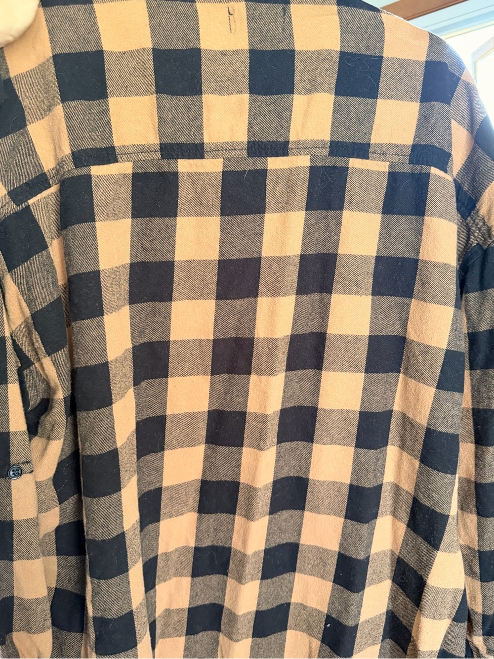 Risen Black and Tan Plaid Button-Down Shirt - Picture 7 of 7